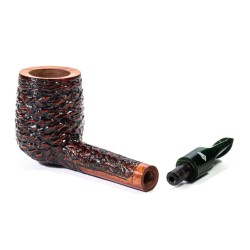 Briar Pipe Santambrogio Rusticated Lovat