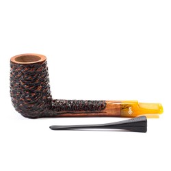 Briar Pipe Santambrogio Rusticated Lovat