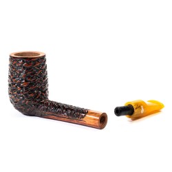 Briar Pipe Santambrogio Rusticated Lovat