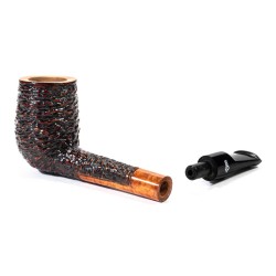 Briar Pipe Santambrogio Rusticated Lovat