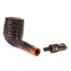 Briar Pipe Santambrogio Rusticated Lovat