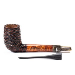 Briar Pipe Santambrogio Rusticated Lovat