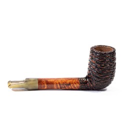 Briar Pipe Santambrogio Rusticated Lovat