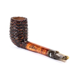 Briar Pipe Santambrogio Rusticated Lovat