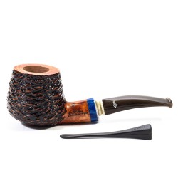 Briar Pipe Santambrogio Rusticated Brandy