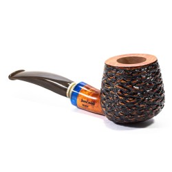 Briar Pipe Santambrogio Rusticated Brandy