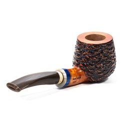 Briar Pipe Santambrogio Rusticated Brandy