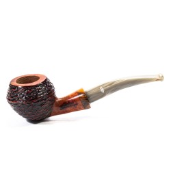 Pipe Santambrogio Rusticated Bent Rhodesian