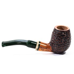 Pipe Santambrogio Rusticated Bent Billiard