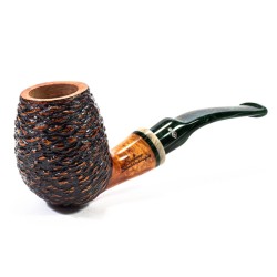 Pipe Santambrogio Rusticated Bent Billiard