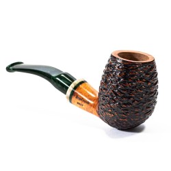 Pipe Santambrogio Rusticated Bent Billiard