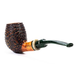 Pipe Santambrogio Rusticated Bent Billiard