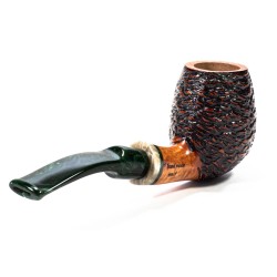 Pipe Santambrogio Rusticated Bent Billiard