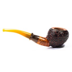 Pipe Santambrogio Rusticated Bent Apple