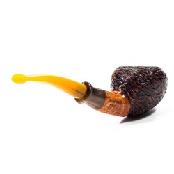 Pipe Santambrogio Rusticated Bent Apple