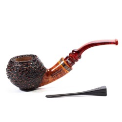 Pipe Santambrogio Rusticated Bent Apple