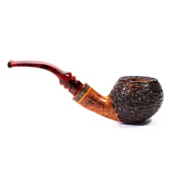 Pipe Santambrogio Rusticated Bent Apple