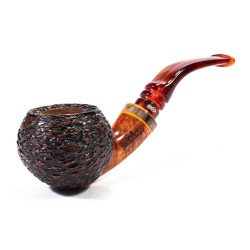 Pipe Santambrogio Rusticated Bent Apple