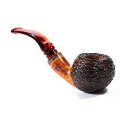 Pipe Santambrogio Rusticated Bent Apple