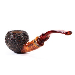 Pipe Santambrogio Rusticated Bent Apple