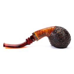 Pipe Santambrogio Rusticated Bent Apple