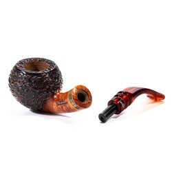 Pipe Santambrogio Rusticated Bent Apple