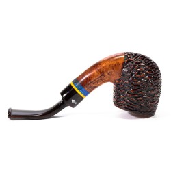 Pipa in Radica Santambrogio Rusticata Full Bent