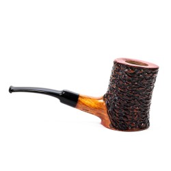 Briar Pipe Santambrogio Rusticated Cherrywood