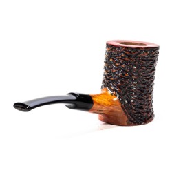 Briar Pipe Santambrogio Rusticated Cherrywood