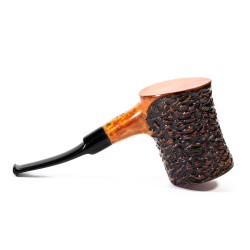 Briar Pipe Santambrogio Rusticated Cherrywood