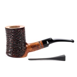 Briar Pipe Santambrogio Rusticated Cherrywood