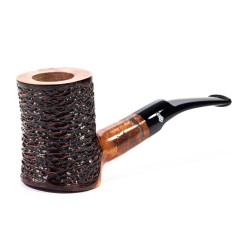 Briar Pipe Santambrogio Rusticated Cherrywood