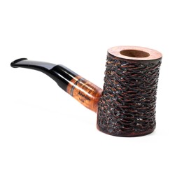 Pipa in Radica Santambrogio Rusticata Cherrywood