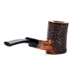 Briar Pipe Santambrogio Rusticated Cherrywood