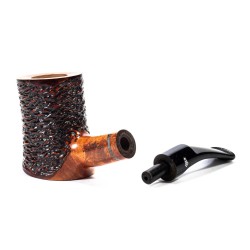 Briar Pipe Santambrogio Rusticated Cherrywood