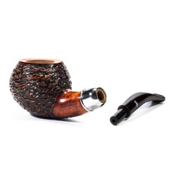 Pipe Santambrogio Rusticated Bent Apple