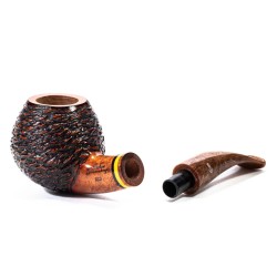 Pipe Santambrogio Rusticated Bent Apple