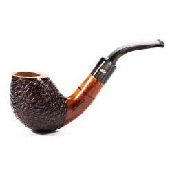 Pipa in Radica Santambrogio Rusticata Bent