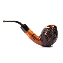 Pipa in Radica Santambrogio Rusticata Bent