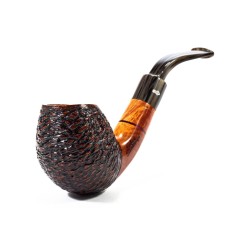 Pipa in Radica Santambrogio Rusticata Bent