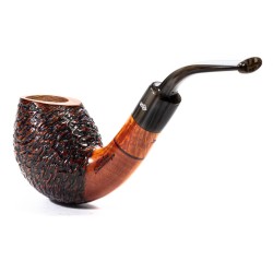 Pipa in Radica Santambrogio Rusticata Bent