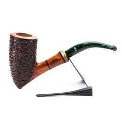 Pipa in Radica Santambrogio Rusticata Bent Dublin