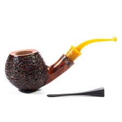 Pipe Santambrogio Rusticated Bent Apple