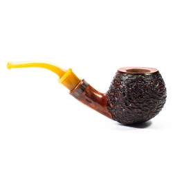 Pipe Santambrogio Rusticated Bent Apple