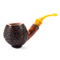 Pipe Santambrogio Rusticated Bent Apple