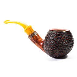 Pipe Santambrogio Rusticated Bent Apple