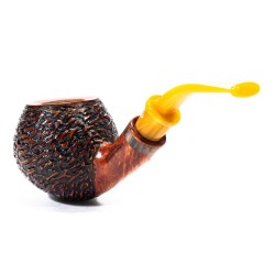 Pipe Santambrogio Rusticated Bent Apple