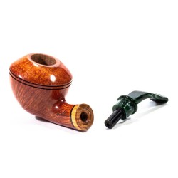 Briar Pipe Santambrogio Smooth FP Big Bent Rhodesian