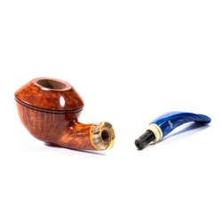 Briar Pipe Santambrogio Smooth FP Big Bent Rhodesian