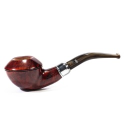 Pipa in Radica Santambrogio Red Liscia Bent Rhodesian